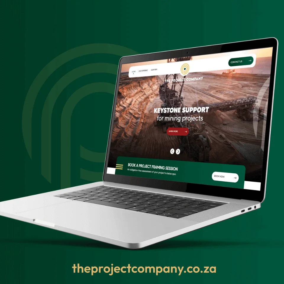 The Project Company Website Design